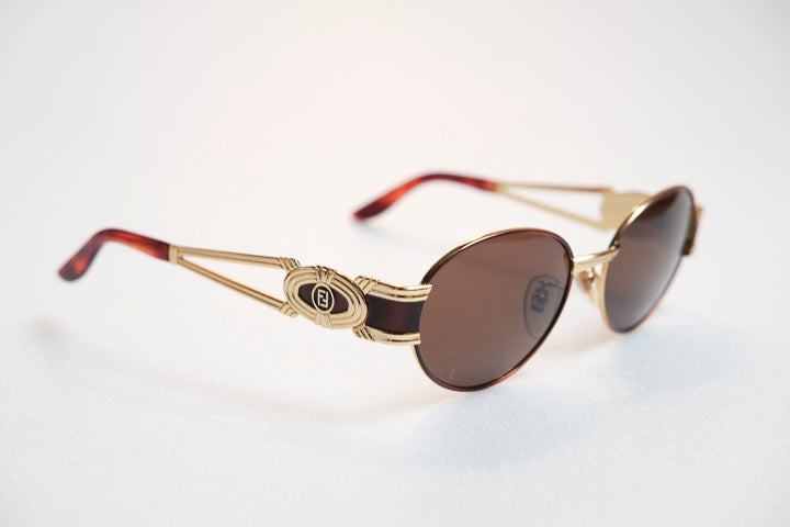 Vintage Fendi Sunglasses 3/4 view